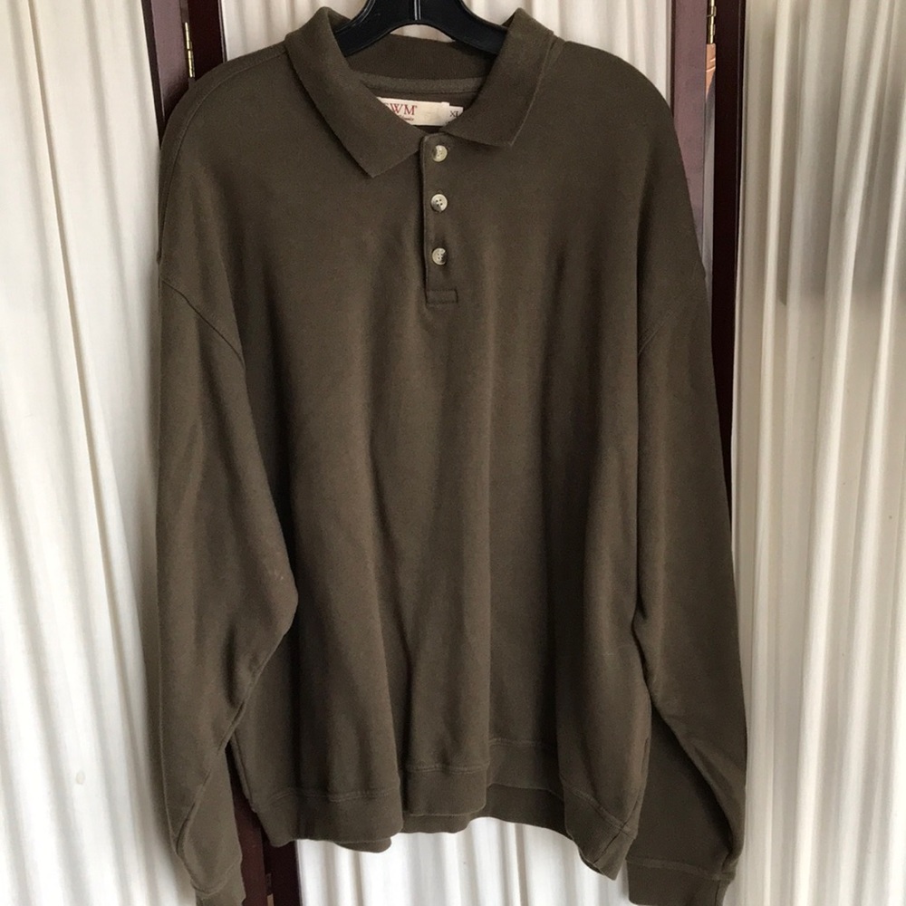EWM Pure Classics sweatshirt polo Sz XL